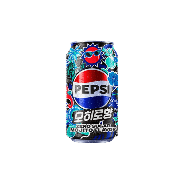 Hovedbilde PEPSI ZERO SUGAR MOJITO FLAVOUR CAN 355ml (KOR)