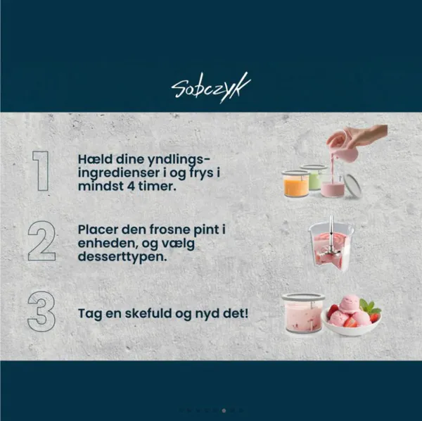 Hovedbilde Iskrem og Milkshake Maskin - Helautomatisk med 12 ...