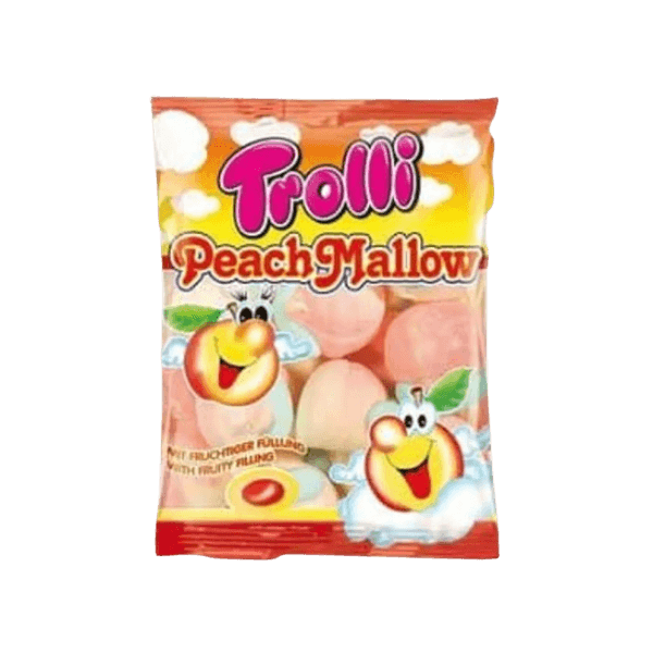 Hovedbilde Trolli Peach Mallow Fruity Filling 150g ...