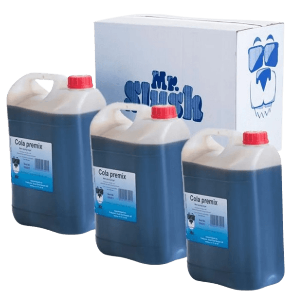 Hovedbilde Slush Premix Cola 5L Mrslush 3x5 liter