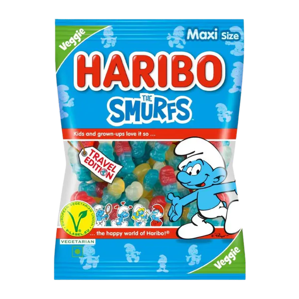 Hovedbilde HARIBO Veggie Smurfs 100g